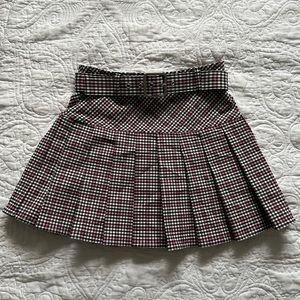 🦇Forever 21 Belted Mini Schoolgirl Skirt🦇